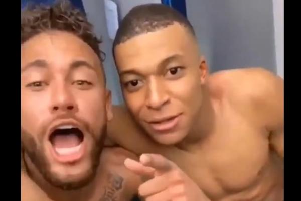 NEJMAR NA SRPSKOM SLAVIO ULAZAK U FINALE: Ludilo u svlačionici PSŽ-a! (VIDEO)