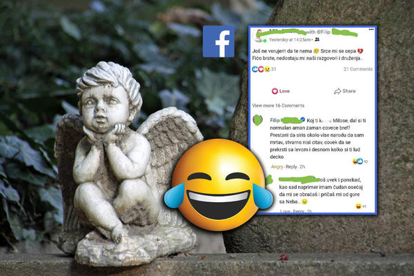 JOŠ NE VERUJEM DA TE NEMA, SRCE MI SE CEPA: Objava na Fejsbuku koja je dobila odgovor sa NEBA