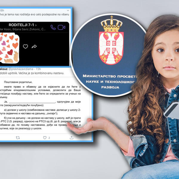 UPITNICI ZA ĐAKE O POČETKU ŠKOLE KRUŽE DRUŠTVENIM MREŽAMA: Pitali smo ministarstvo o čemu je reč, evo objašnjenja