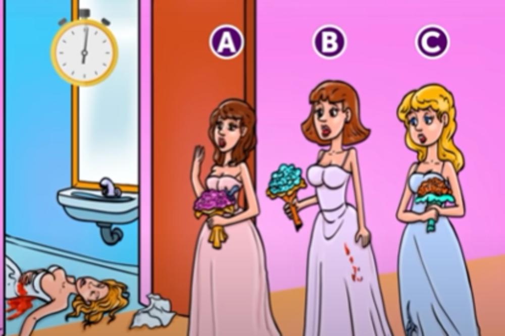 TEST KOJI REŠAVAJU DETEKTIVI: Ko je ubio mladu? SKORO SVI POGREŠNO ODGOVORE