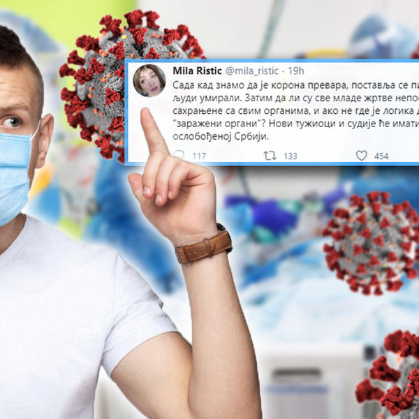 SAD ZNAMO DA KORONA NE POSTOJI, OD ČEGA LJUDI UMIRU, GDE SU IM ORGANI? Ovo je najgluplja teorija zavere u Srbiji!