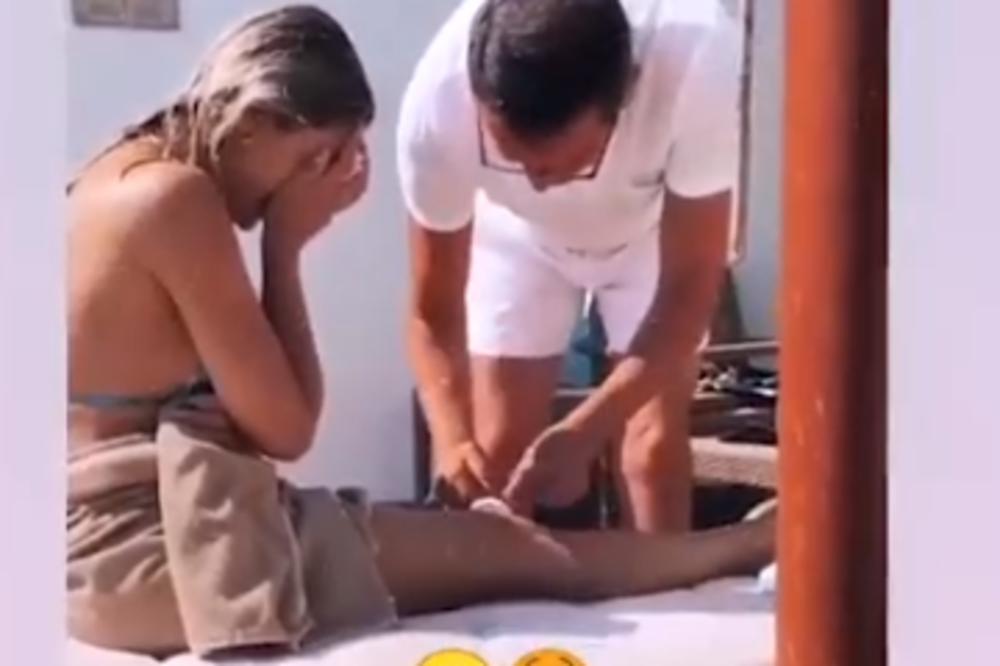 VRIŠTI, JAUČE, POVREĐENA MAJA BEROVIĆ: Sva u ranama, OBJAVLJEN SNIMAK - OVO JE STRAŠNO!