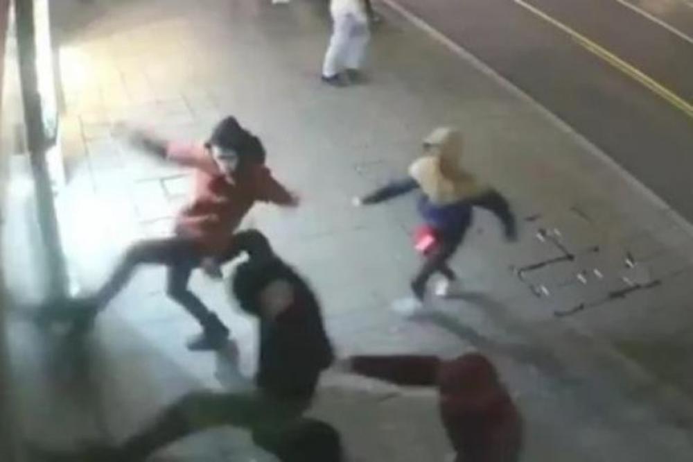 OVO JE PRVI PUT! Identifikovana grupa huligana koja je divljala ispred Prajd info centra!