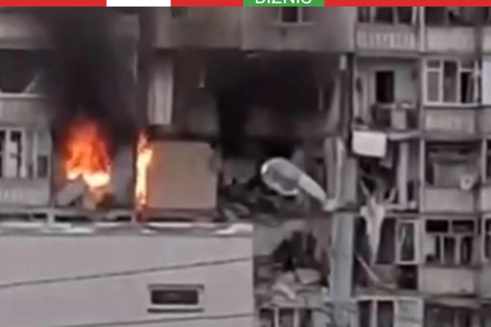 U RUSIJI SE DESILA STRAVIČNA EKSPLOZIJA PLINA! Srušio se deo zgrade, ima mrtvih (VIDEO)