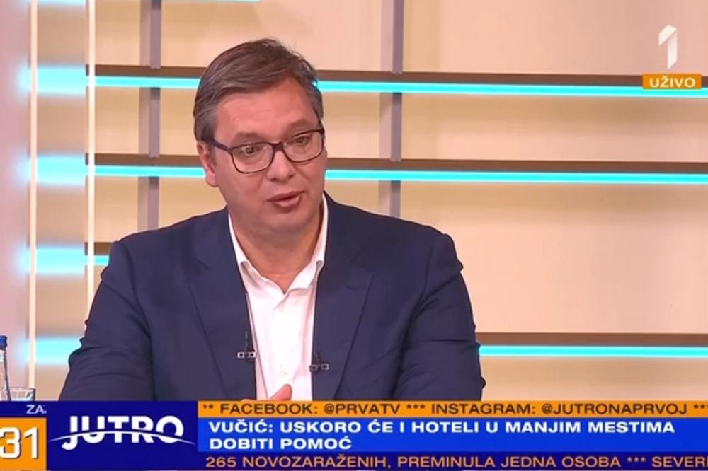 VUČIĆ IMA LEPU VEST: Uskoro će i oni dobiti pomoć