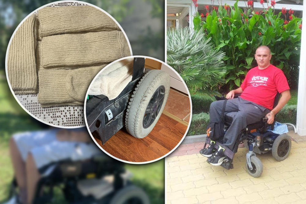 TOČKOVI SU MOJE NOGE 14 GODINA, STIŽE ZIMA, TREBAJU MI NOVI: Milovan prodaje vunene čarape kako bi se lakše kretao