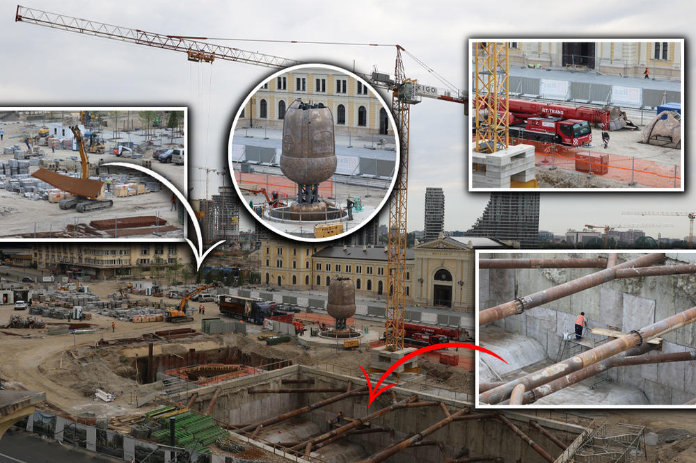 OTIŠLI SMO DO STEFANA NEMANJE DA PROVERIMO KAKO NAPREDUJE SPOMENIK: Ovo smo zatekli (FOTO)