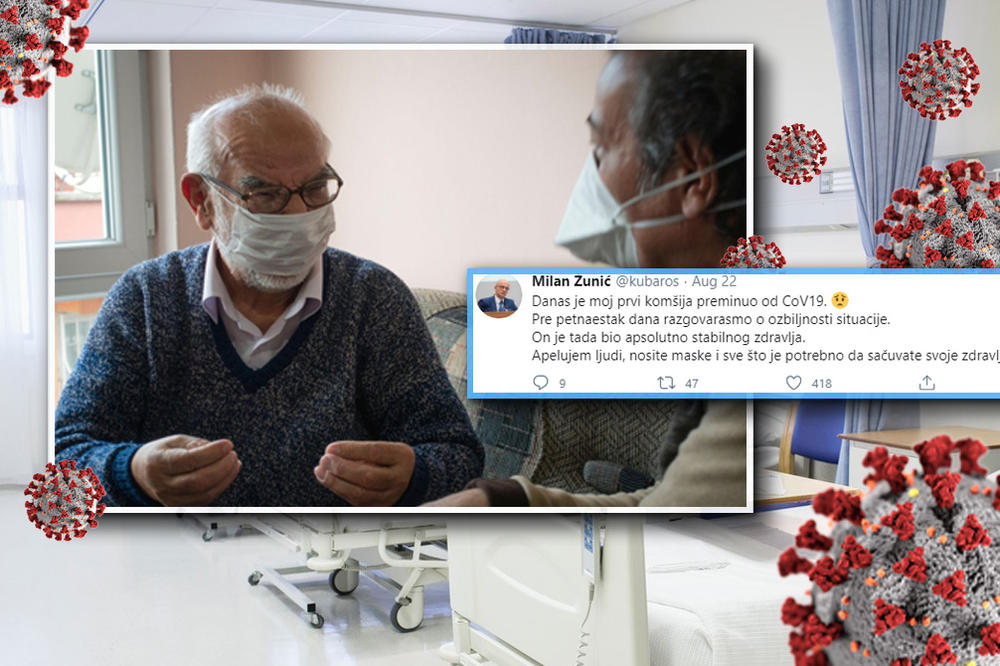 PRE 15 DANA SAM S NJIM PRIČAO O KORONI, MNOGO SE PAZIO, A DANAS JE PREMINUO: Komšijinu ispovest svi moraju da čuju