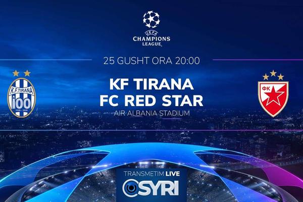 GREŠKA ALBANACA PRED MEČ SA ZVEZDOM: Okačili pogrešan grb srpskog šampiona!