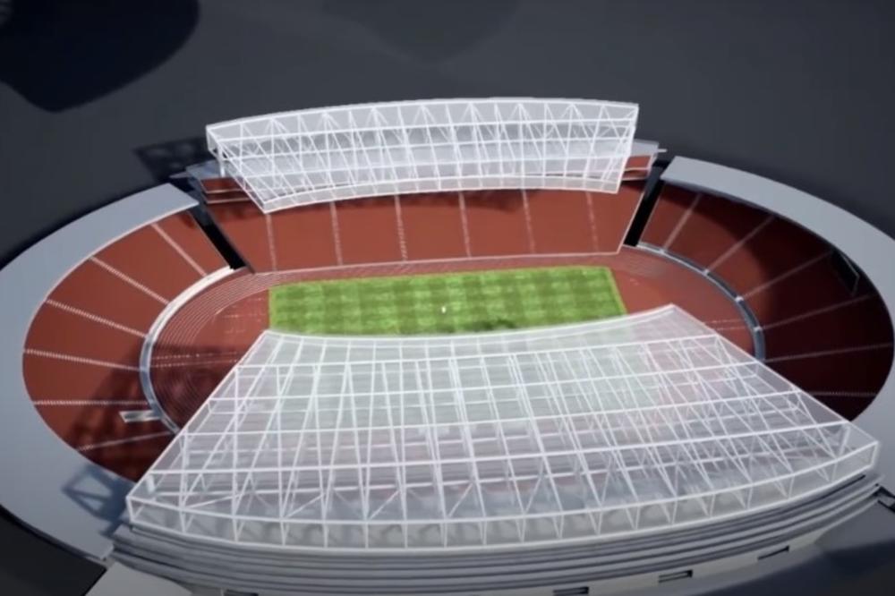 OVAKO ĆE IZGLEDATI NOVA MARAKANA: Neverovatna rekonstrukcija stadiona Zvezde, čeka se samo početak radova!