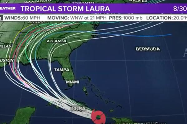 OVO ZLO IDE KA AMERICI! Tropska oluja ojačala, ostanak kod kuće RAVAN JE SAMOUBISTVU (FOTO)