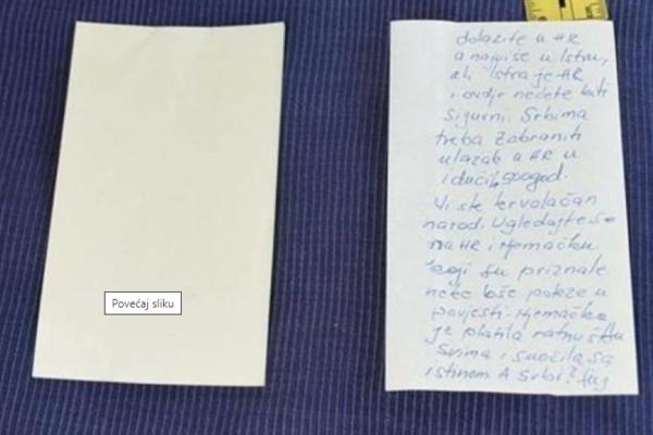 UHAPŠEN HRVAT KOJI JE 10 GODINA UNIŠTAVAO AUTOMOBILE IZ SRBIJE! Svi su se začudili kad su pročitali njegovu PORUKU!