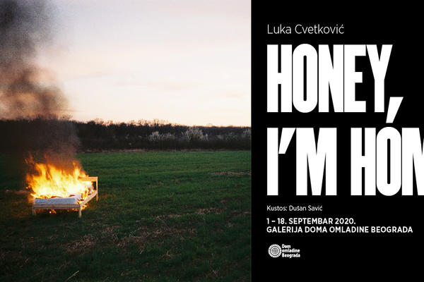 Honey, I’m home - Izložba Luke Cvetkovića u Galeriji Doma omladine Beograda od 1. do 18. septembra 2020.