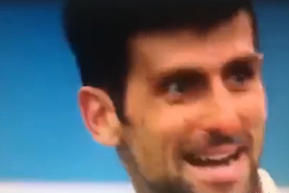 POJAVIO SE HIT SNIMAK SA FINALA SINSINATIJA: Da li možete da verujete da je Nole ovo uradio?!