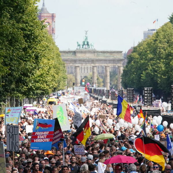 OGLASILA SE NEMAČKA VLADA: Osuđuju nasilje na anti-kovid protestima u Berlinu!
