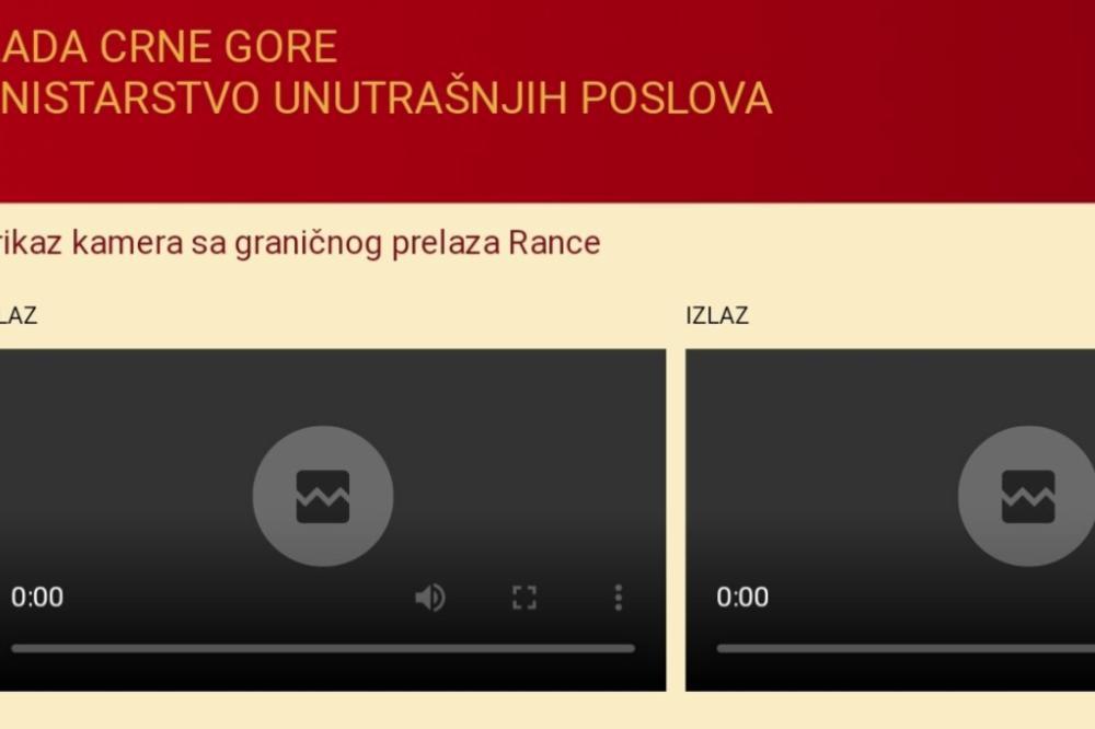 NA GRANICI CRNE GORE I SRBIJE KAMERE SU BILE UGAŠENE! Objašnjenja iz MUP-A TE ZEMLJE UOPŠTE NEMA! (VIDEO)