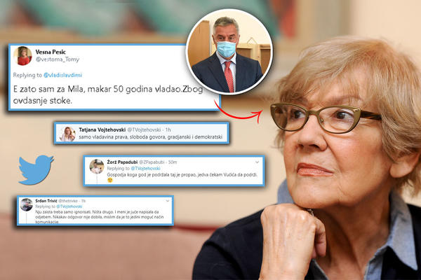 MILO TREBA DA VLADA 50 GODINA ZBOG STOKE! Vesna Pešić ishvalila Đukanovića, a satrla Srbe! PSOVKE SU BILE BRUTALNE