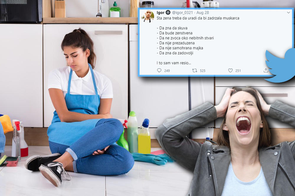 ŠTA ŽENA TREBA DA URADI DA BI ZADRŽALA MUŠKARCA? Evo šta se krije iza tvita koji je razbesneo ceo region