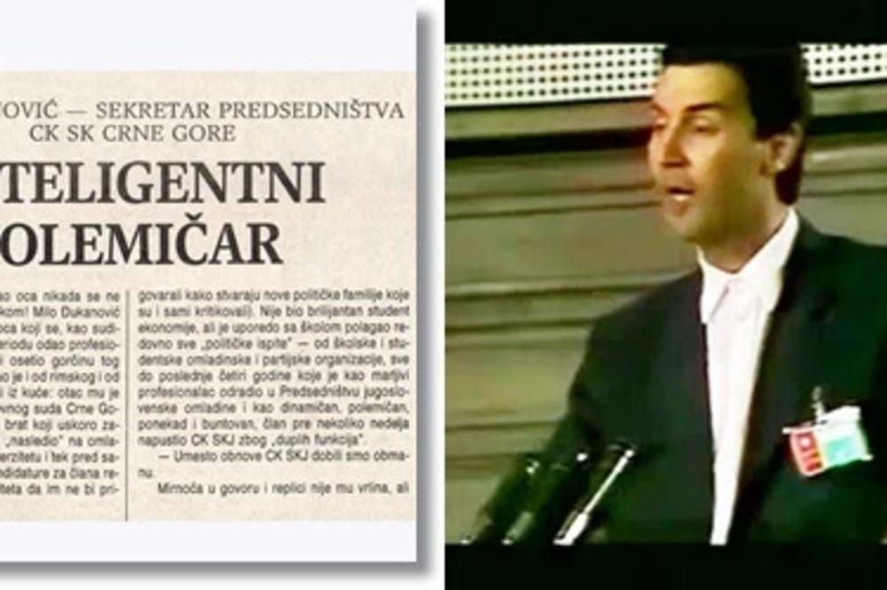 ZAMORIO SAM SE OD POLITIKE, IDEM U TURIZAM DA SE BAVIM NAUKOM: Ovako je GOVORIO DRUG MILO ĐUKANOVIĆ 1989. godine!
