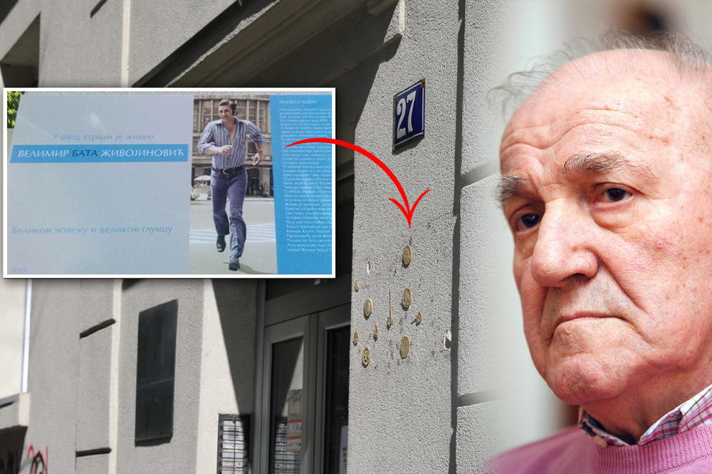 EKSKLUZIVNO, SPOMEN PLOČA BATE ŽIVOJINOVIĆA NIJE UKRADENA! Izašli smo na lice mesta i otkrili PRAVU ISTINU (FOTO)