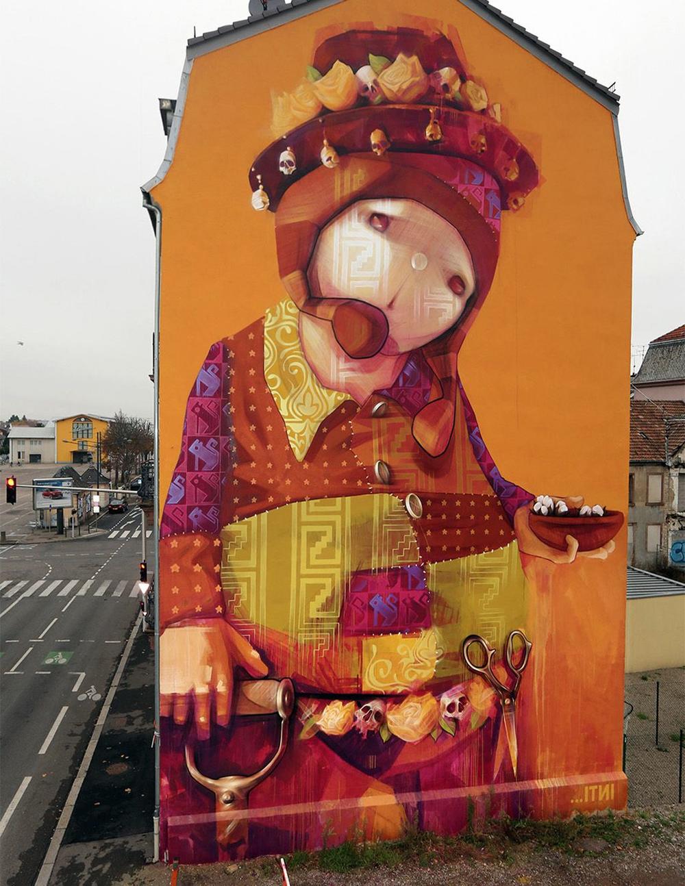 Intijev mural u Mulozu, Francuska 