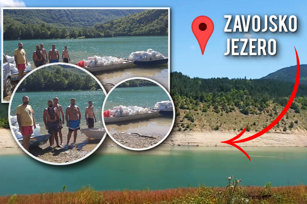 DUBOKI NAKLON ZA OVE MOMKE! Na Zavojskom jezeru su očistili 4 km obale od plastike, ali se tu nisu ZAUSTAVILI!