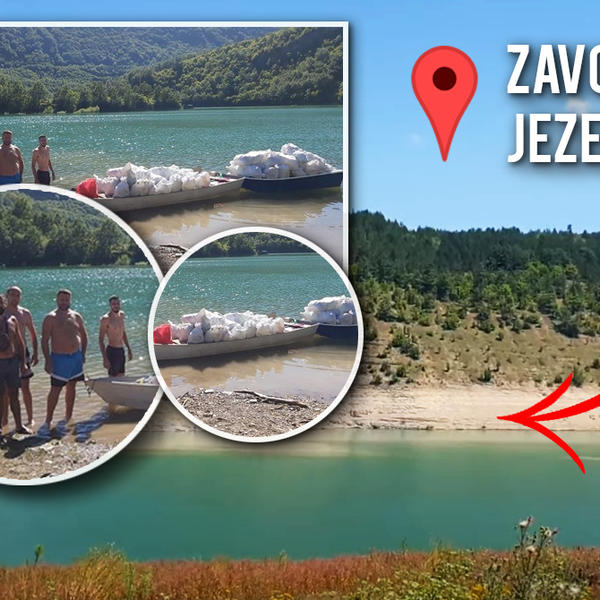 DUBOKI NAKLON ZA OVE MOMKE! Na Zavojskom jezeru su očistili 4 km obale od plastike, ali se tu nisu ZAUSTAVILI!