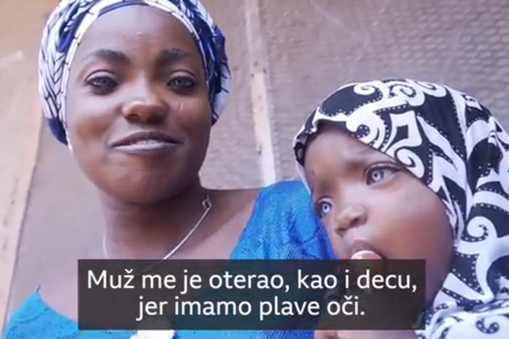 PLAVOOKU NIGERIJKU MUŽ OSTAVIO SA SVE DECOM, RAZLOG ĆE VAS ZGRANUTI: Svi se rodili sa plavim očima, a on POLUDEO!