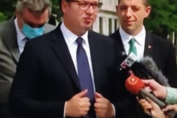 SVI DETALJI VUČIĆEVOG OBRAĆANJA: Moj posao je da čuvam Srbiju, ne zaslužujem herojsku medalju za to!