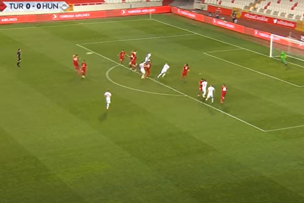VIDESTE LI GOL KOJIM SU MAĐARI SRUŠILI TURKE? I sam Puškaš bi pozavideo na ovoj majstoriji sa 30 metara! (VIDEO)