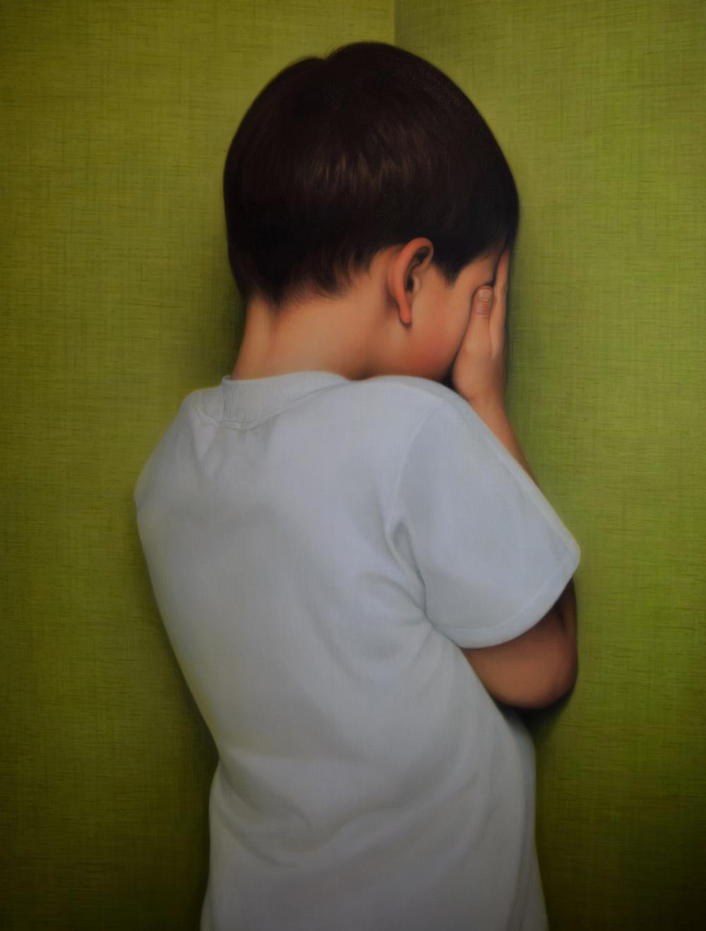 'Žmurke' - ulje na lanenom platnu