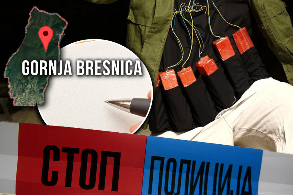 ČOVEK IZ MESTA KOD PROKUPLJA SE RAZNEO BOMBOM! Napisao je oproštajno pismo, SVE SE ZNA