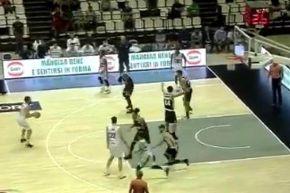 TEODOSIĆU SE SMEJE EVROPA: Ovako Srbin igra odbranu... (VIDEO)