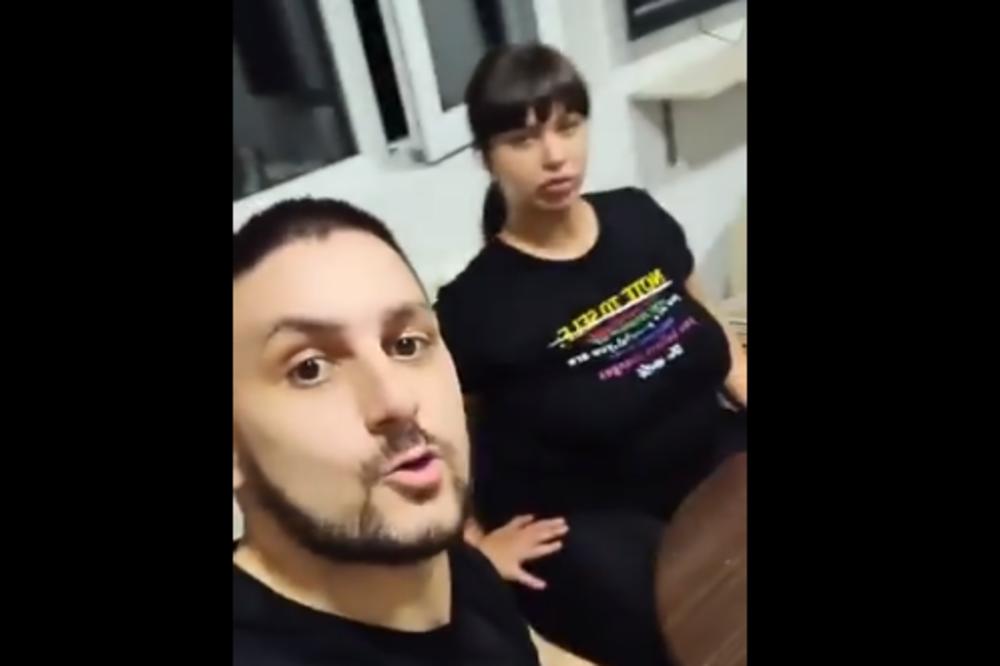 MILJANA I ZOLA OBJAVILI ZABRANJENI SNIMAK IZ KARANTINA! VEĆ SU UNELI TELEFON: Na stolu flaše pića, haos (VIDEO)