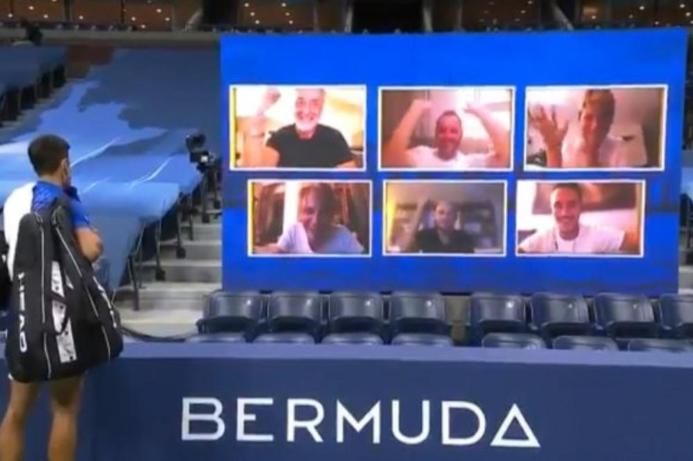 NOLE 'ZAMERIO' BRATU ŠTO GA NIJE GLEDAO NA US OPENU: A ne mrzi te da pratiš NBA? (VIDEO)