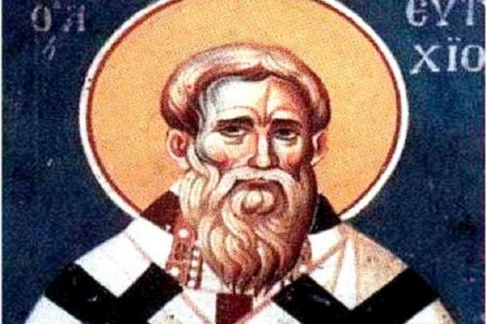Za danas važi jedan važan običaj: Sveti sveštenomučenik Evtihije pomaže vernicima