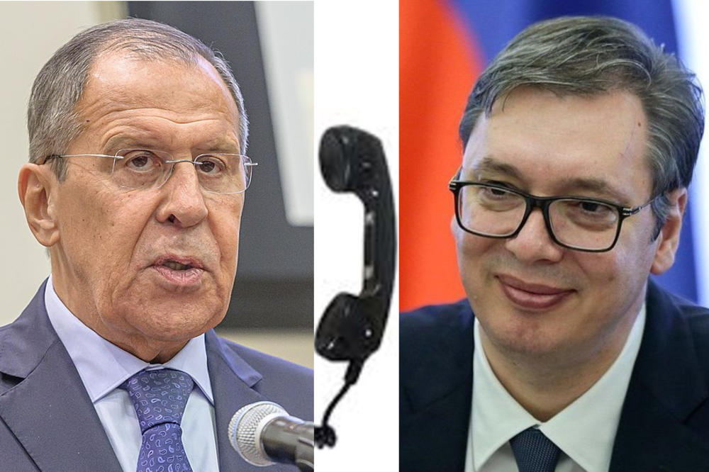 VUČIĆ I LAVROV RAZGOVARALI TELEFONSKI - POTVRĐENO PRIJATELJSTVO SRBIJE I RUSIJE!