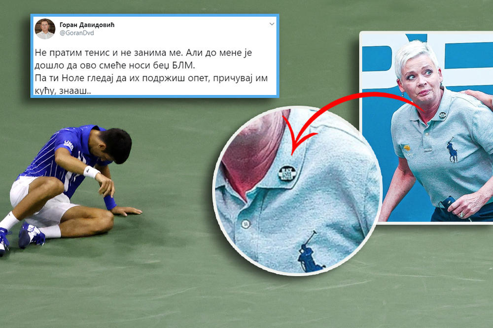 NE PRATIM TENIS, ALI SAM VIDEO DA JE SMEĆE NOSILO BEDŽ "BLM", PA IH TI NOLE VOLI: Firer RASISTIČKI PLJUNUO na Lauru