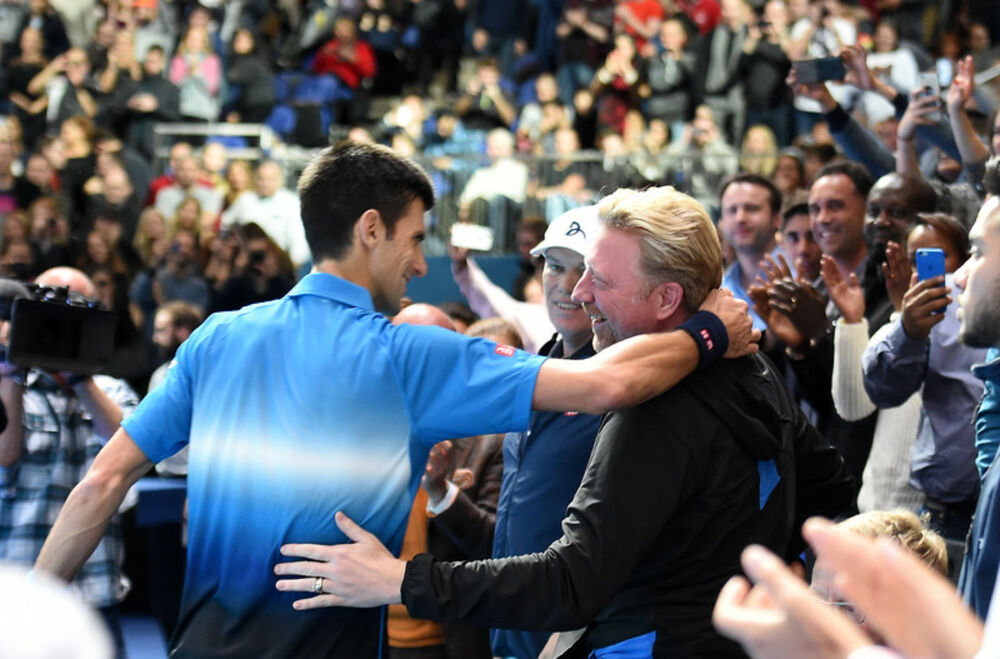 Novak Đoković, Boris Beker