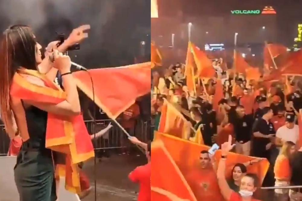 ČUVENA ZVEZDA GRANDA PEVALA NA SKUPU DPS PROTIV SRPSKOG NARODA: Naši je ispljuvaše na mrtvo! (VIDEO)