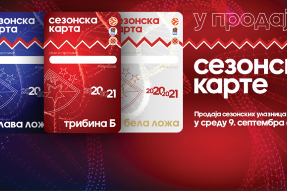 U sredu počinje prodaja sezonskih ulaznica za Zvezdu!