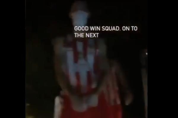 TOTALNO LUDILO OD SNIMKA: Košarkaši Zvezde u gaćama pravili šou posle pobede nad Turcima! (VIDEO)