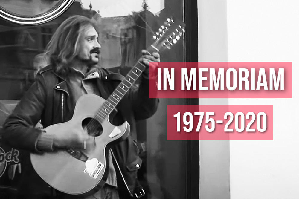 UMRO ČUVENI MUZIČAR: Imao je samo 45 godina! (VIDEO)