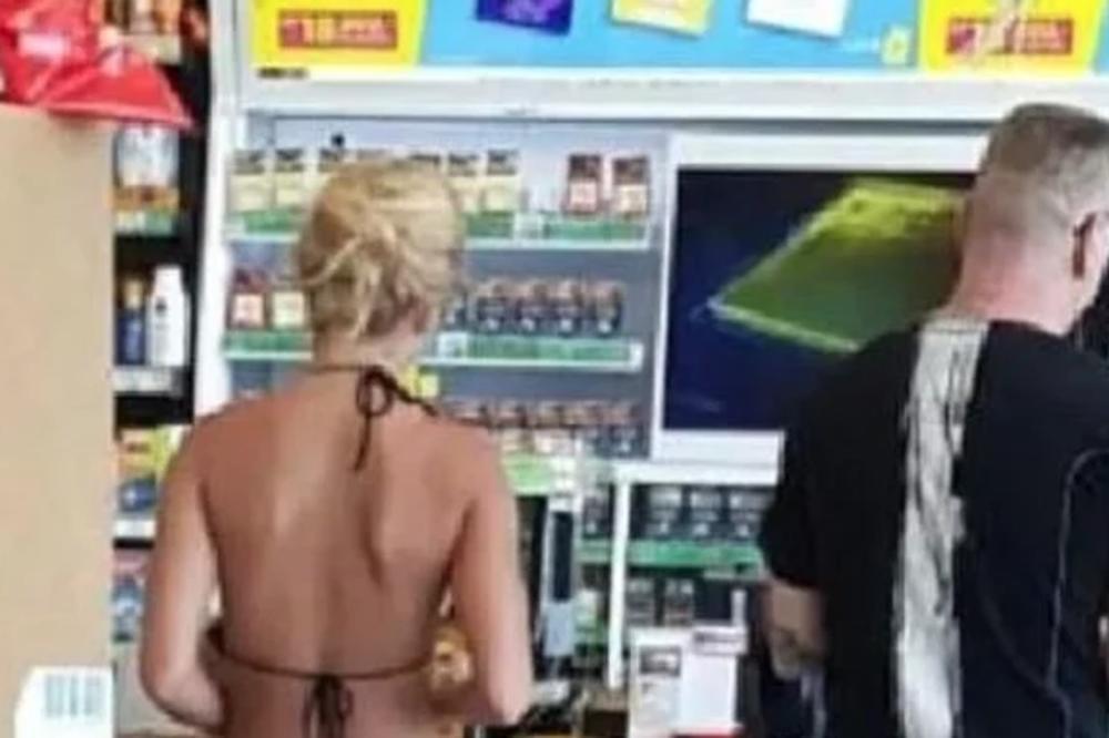 SVE JOJ JE POISPADALO: Turistkinja ušla u radnju u najminijaturnijim kupaćim gaćicama ikada napravljenim! (FOTO)