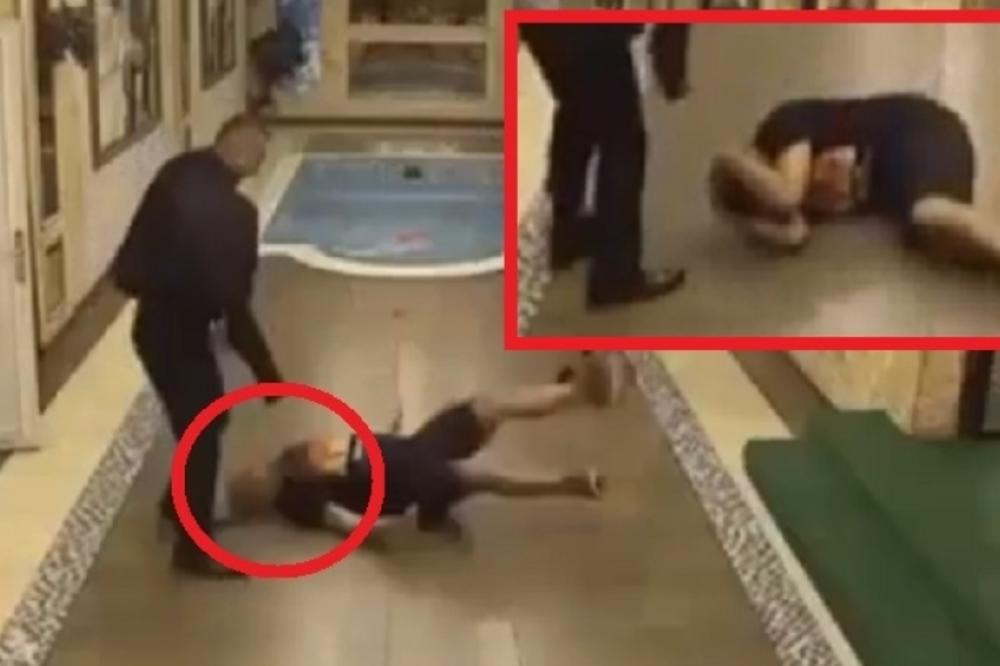 JEZIVO! Gastoz pao u vili Parova i polomio glavu: Hitna pomoć odmah reagovala! (VIDEO)