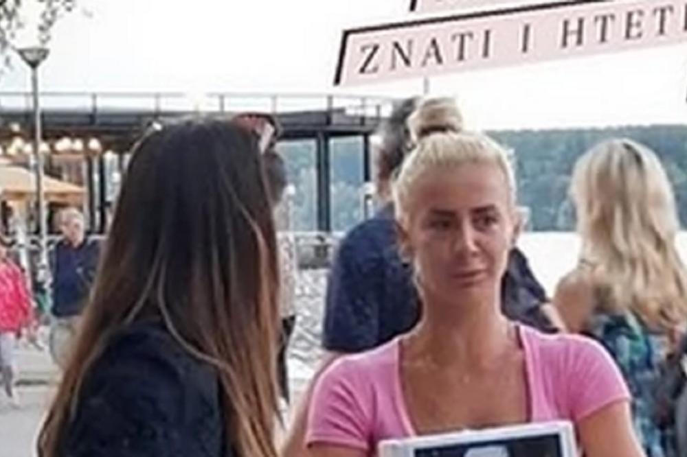 MILICA DABOVIĆ SKUPLJA NOVAC U ZEMUNU: Uzela je kutiju i krenula da prilazi ljudima!