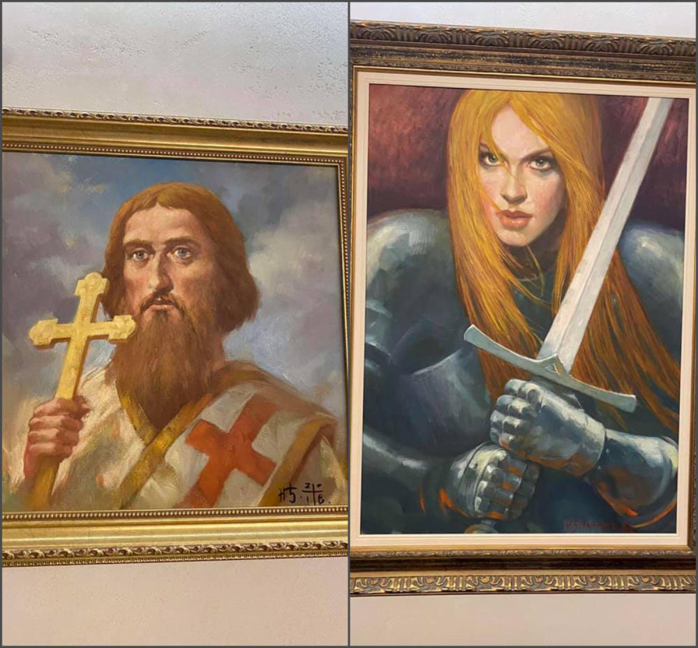 Sveti Sava i Jovanka Orleanka  