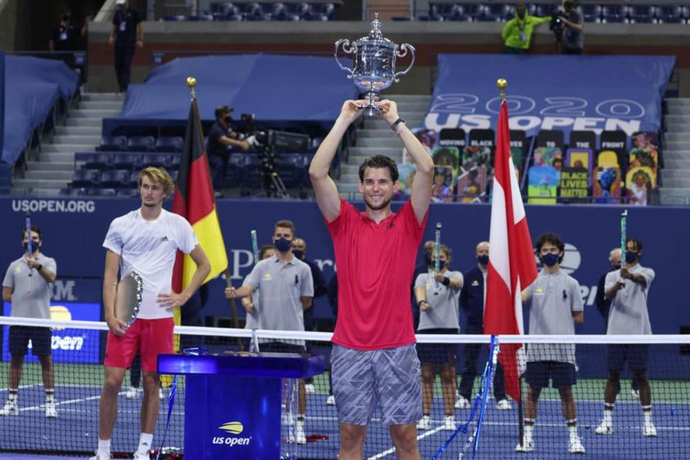 SPEKTAKULARNI TIM JE ŠAMPION US OPENA! Austrijanac učinio nemoguće, gubio 2:0, pa pobedio u meču za infarkt!