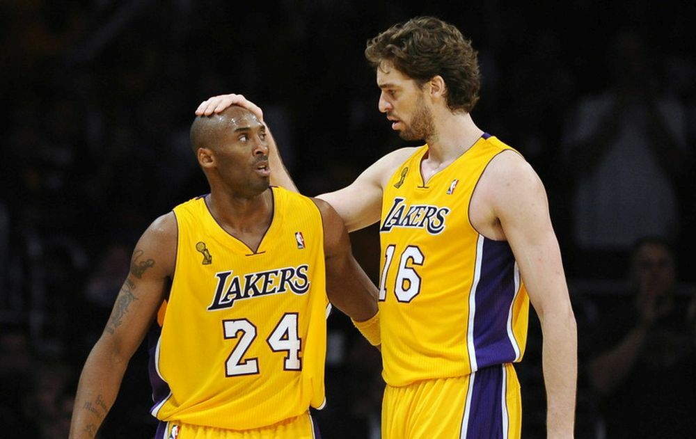 Kobi Brajant i Pau Gasol