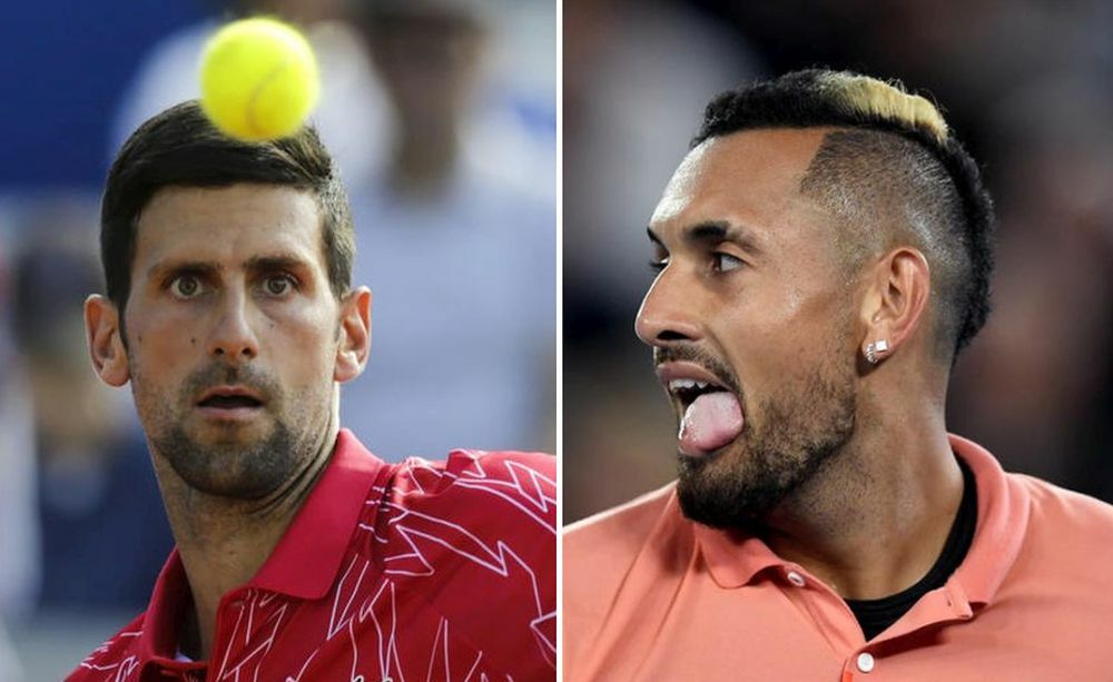 Nik Kirjos, Novak Đoković